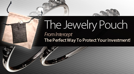 Silver Storage Jewelry Pouch Protection